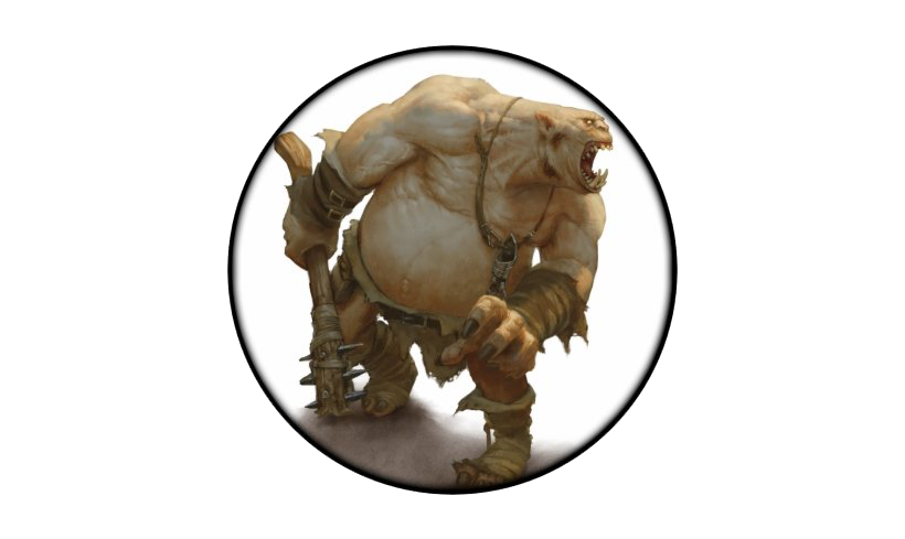 Ogre Transparent Png (white, gray, lavender)