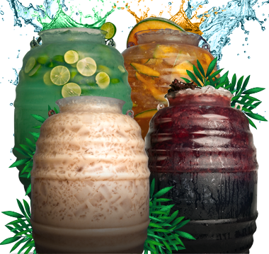 Aguas Frescas Png Cutout (black, white)