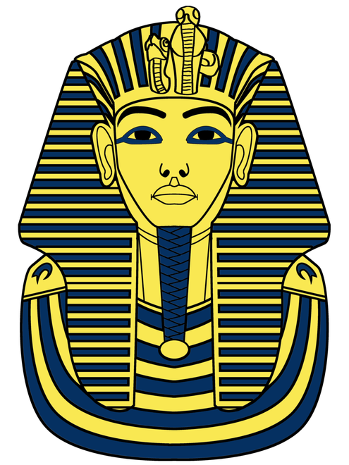 Egyptian Art Png Clipart (navy, black, chocolate, gold)