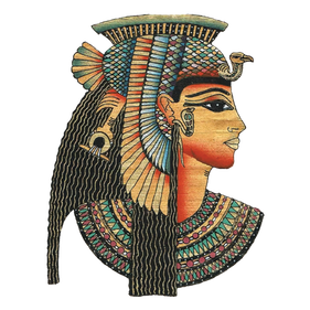 Egyptian Art Png Isolated File (black, indigo)