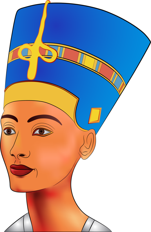 Egyptian Art Png Pic (salmon, black, gold, teal)