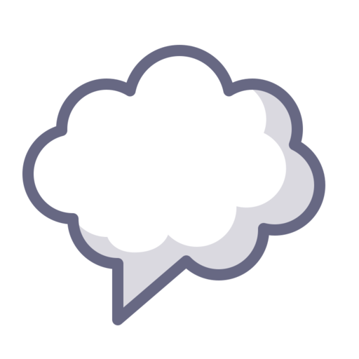 Cha Cloud Free Transparent Png Icon Download (white, lavender, black, gray)