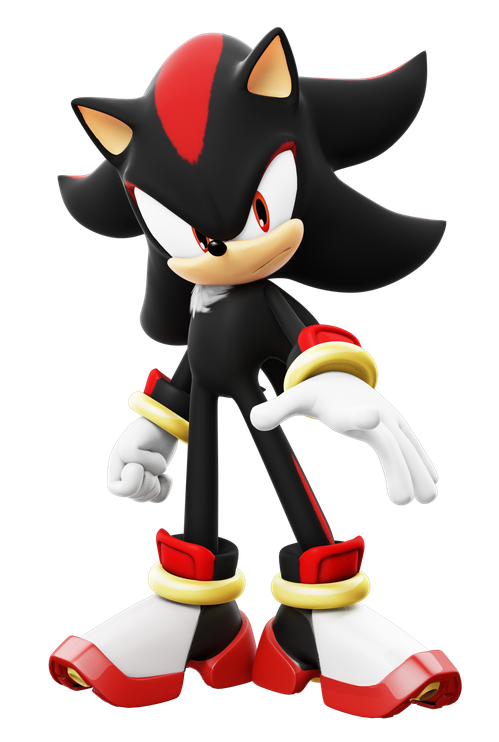 Shadow The Hedgehog Png Image (black)