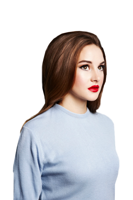 Shailene Woodley Png Transparent Picture (black, lavender)