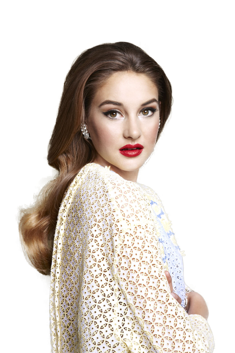 Shailene Woodley Transparent Png (black, beige, silver, white)