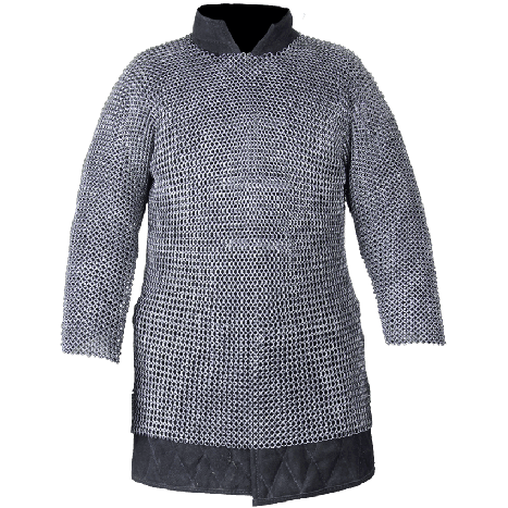 Chainmail Hauberk Armor Png Pic (black, gray, indigo)