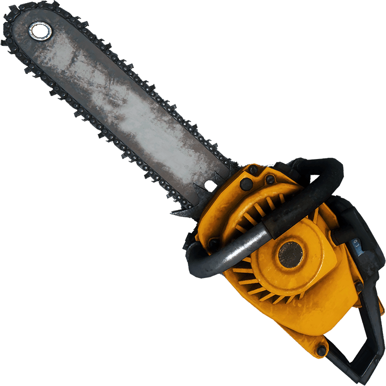 Chainsaw Png Isolated Transparent Picture (black, orange, silver)