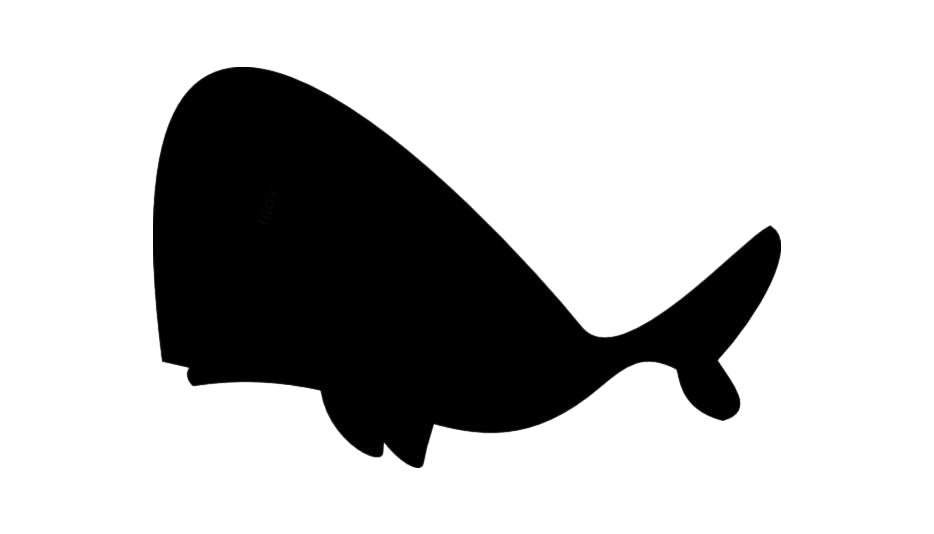 Whale Png Free Download (black, silver, lavender, white)