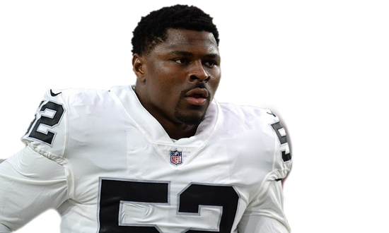 Khalil Mack Png File (white, silver, black)