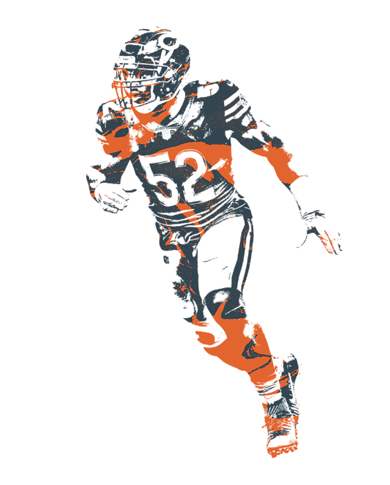 Khalil Mack Png Image (chocolate, indigo, black)