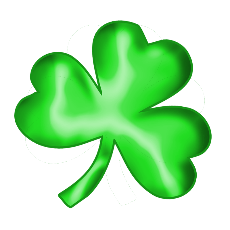 Shamrock Png Background Image (white, mint, beige, green, gray)