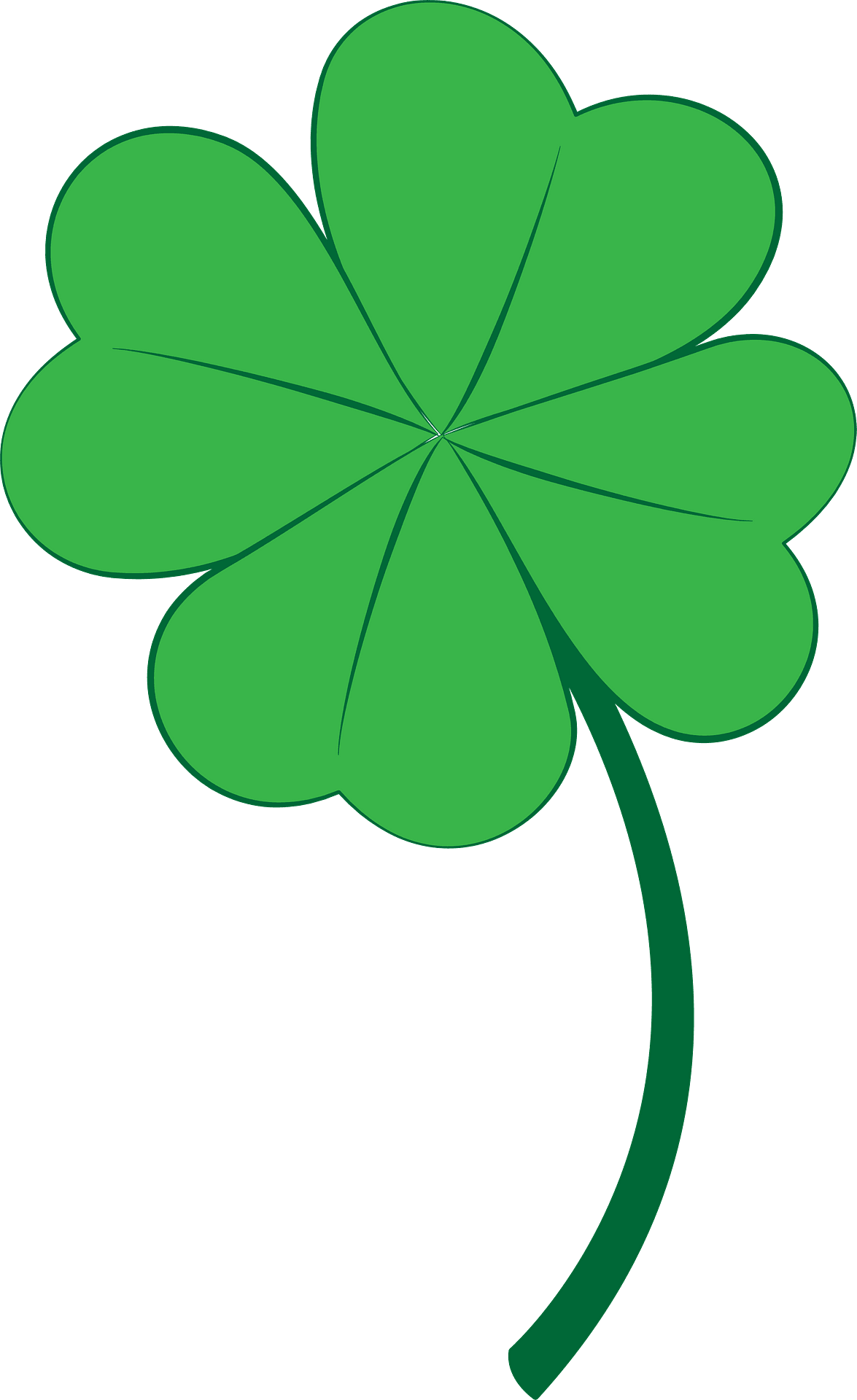 Shamrock Png Free Download (green, teal, gray)