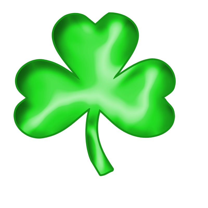 Shamrock Png Isolated Photo (mint, green, white, lime)