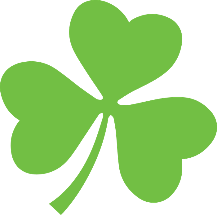 Shamrock Png Isolated Pic (black, gray)