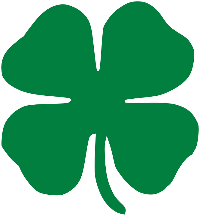 Shamrock Png Pic (black, green)