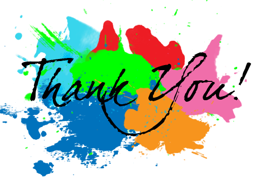 Thank You Image Download Png Image (lime, salmon, white, teal, orange)