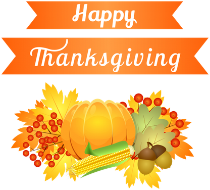 Thanksgiving Frame Png Image (black, orange, chocolate)