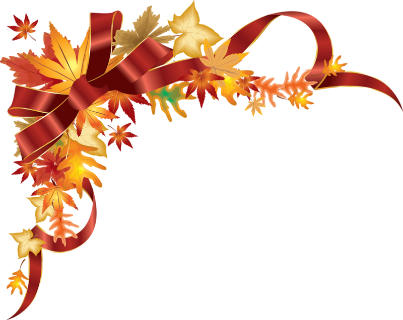 Thanksgiving Frame Png Isolated File (maroon, black)