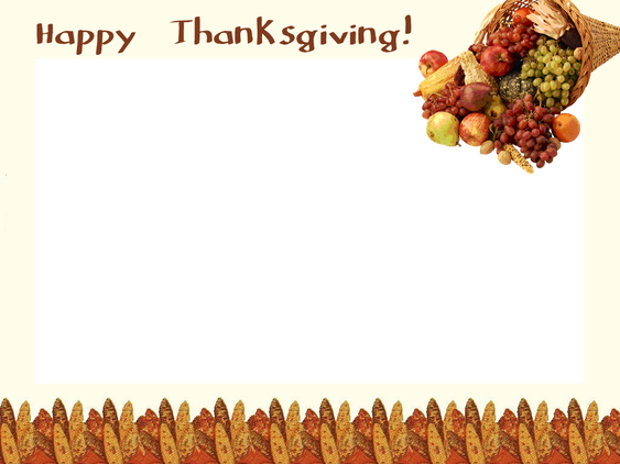 Thanksgiving Frame Png Isolated Pic (black, gray, beige, white)