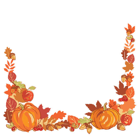 Thanksgiving Frame Png Pic (chocolate, black, salmon)