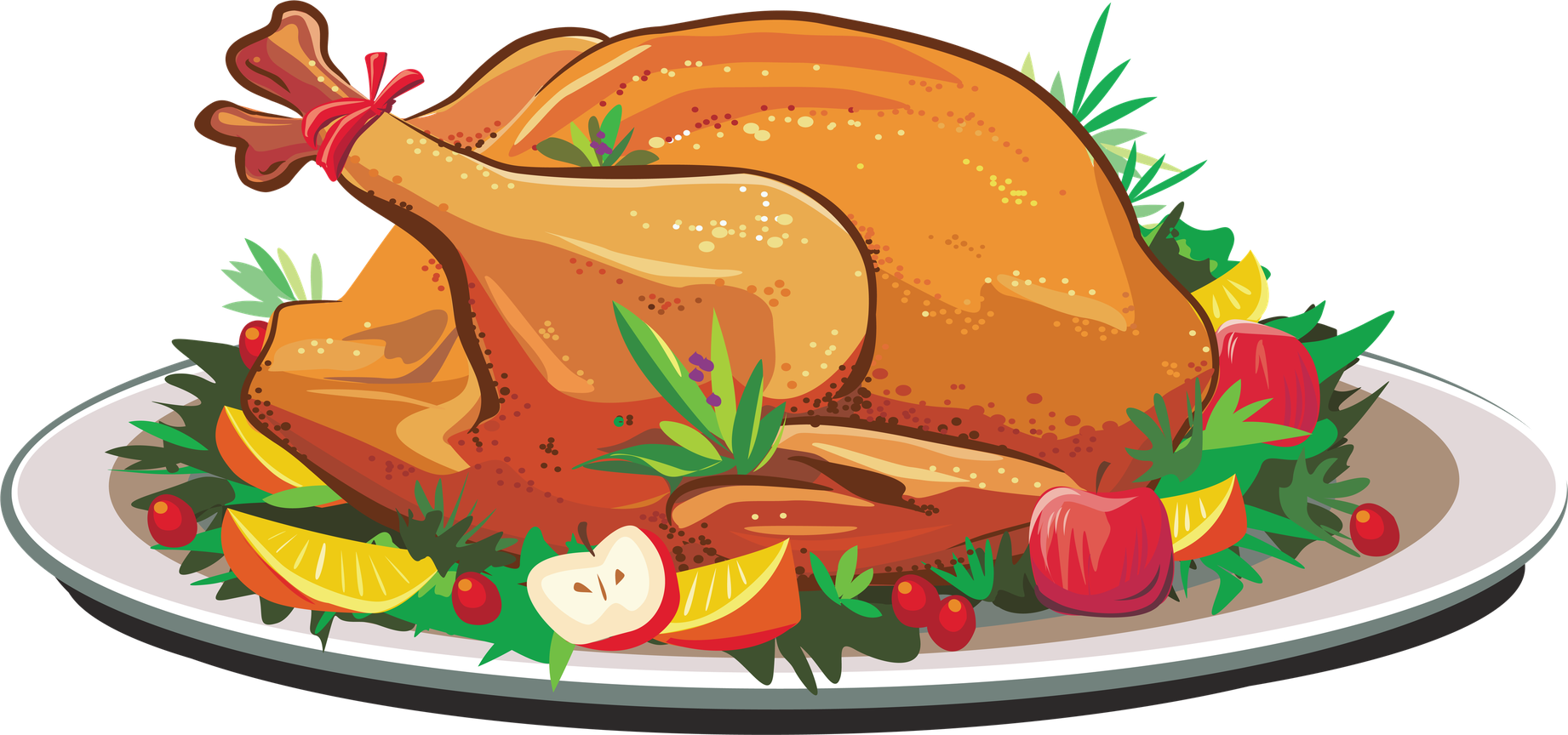 Thanksgiving Turkey Meat Png Isolated Transparent Picture (beige, black, gray, salmon, chocolate)