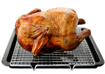 Thanksgiving Turkey Meat Png Pic (black)