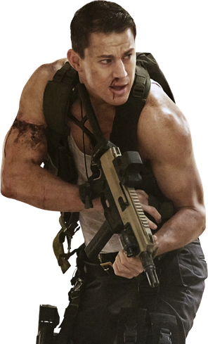 Channing Tatum Png Clipart (black)