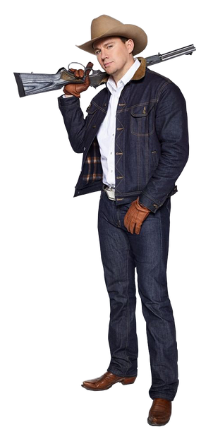 Channing Tatum Png Picture (indigo, black)