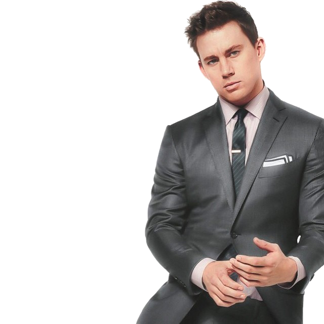 Channing Tatum Png (indigo, black, gray, white)