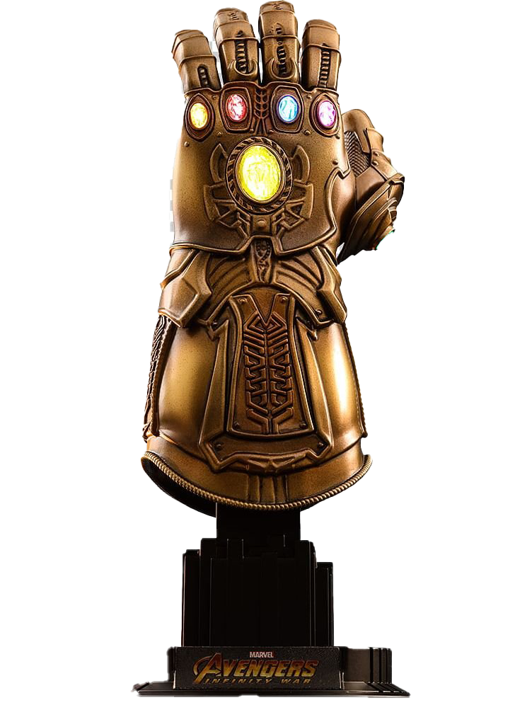 Thanos Gauntlet Png (black, lavender, white)