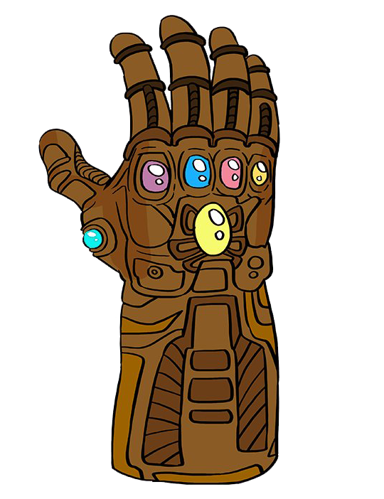 Thanos Gauntlet (olive, white)