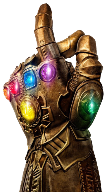 Thanos Hand Png High Quality Image (black, maroon)