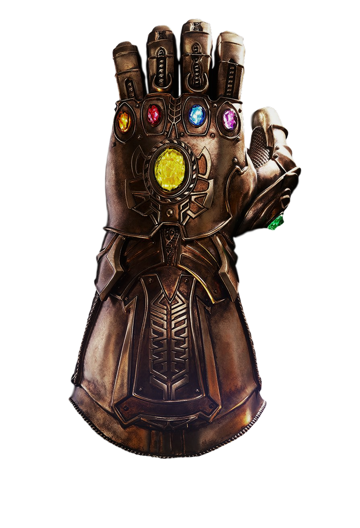 Thanos Hand Png Images (black)