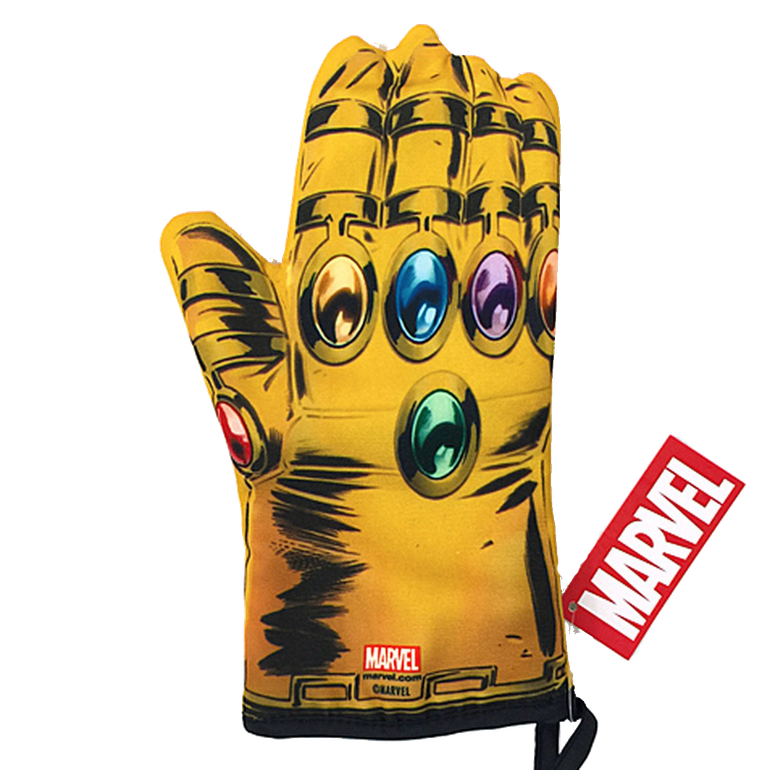 Thanos Hand Png Photo (black, white)