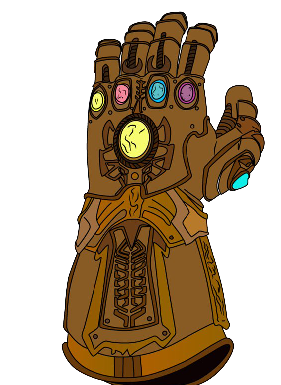 Thanos Hand Png Pic (olive, white)