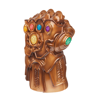 Thanos Infinity Stone Gauntlet Transparent Png (black, chocolate)