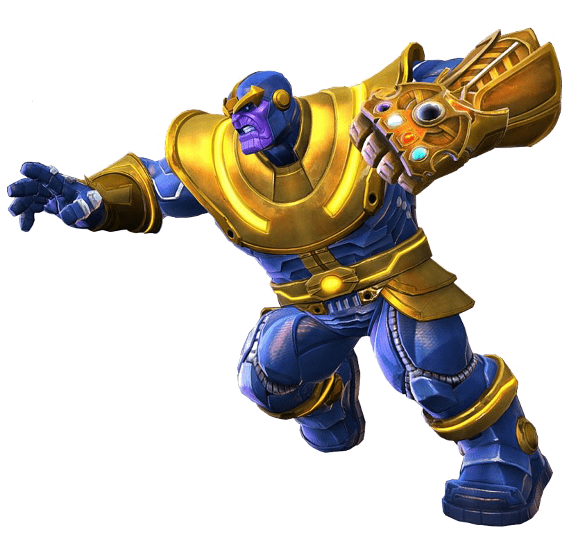 Thanos Png Clipart (white)