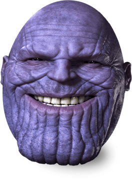 Thanos Png Isolated File (indigo, black, gray)