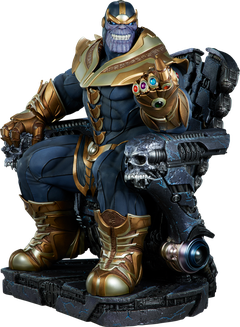 Thanos Png Transparent (black)