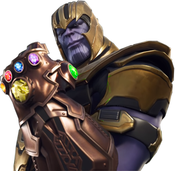 Thanos Transparent Png (olive, black)