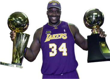 Shaquille Oneal Png File (black, indigo)