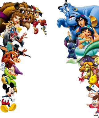 Characters Png Isolated File (black)