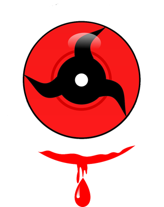 Sharingan Transparent Images Png (black, red)