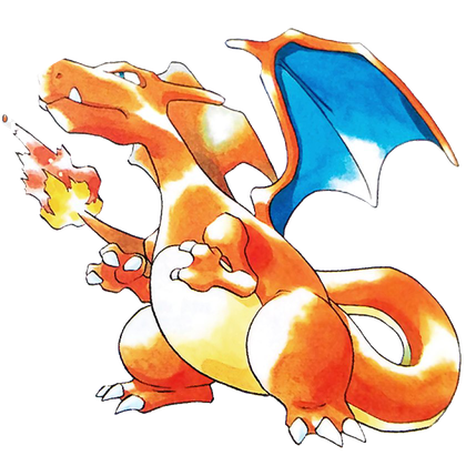 Charizard Background Png (black, white)