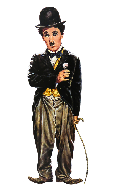 Charlie Chaplin Png Picture (black)