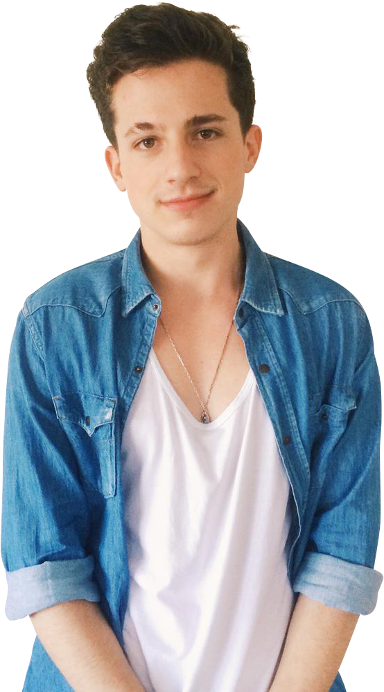 Charlie Puth Png Free Image (black, lavender, white)