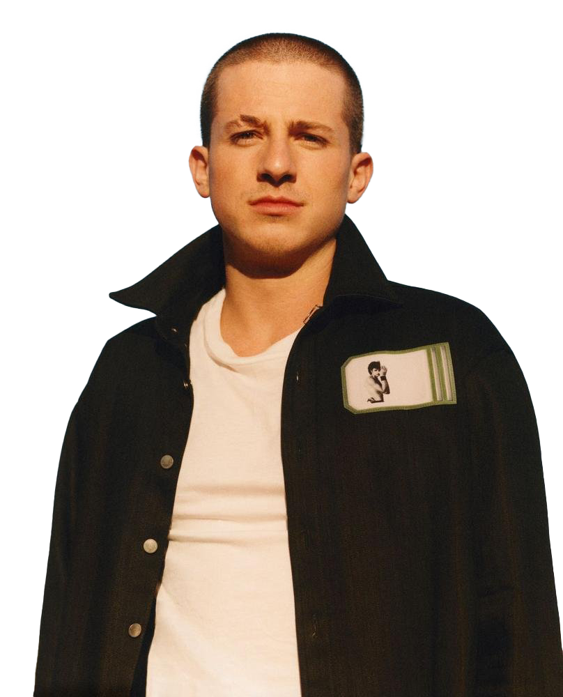 Charlie Puth Png (black, white)