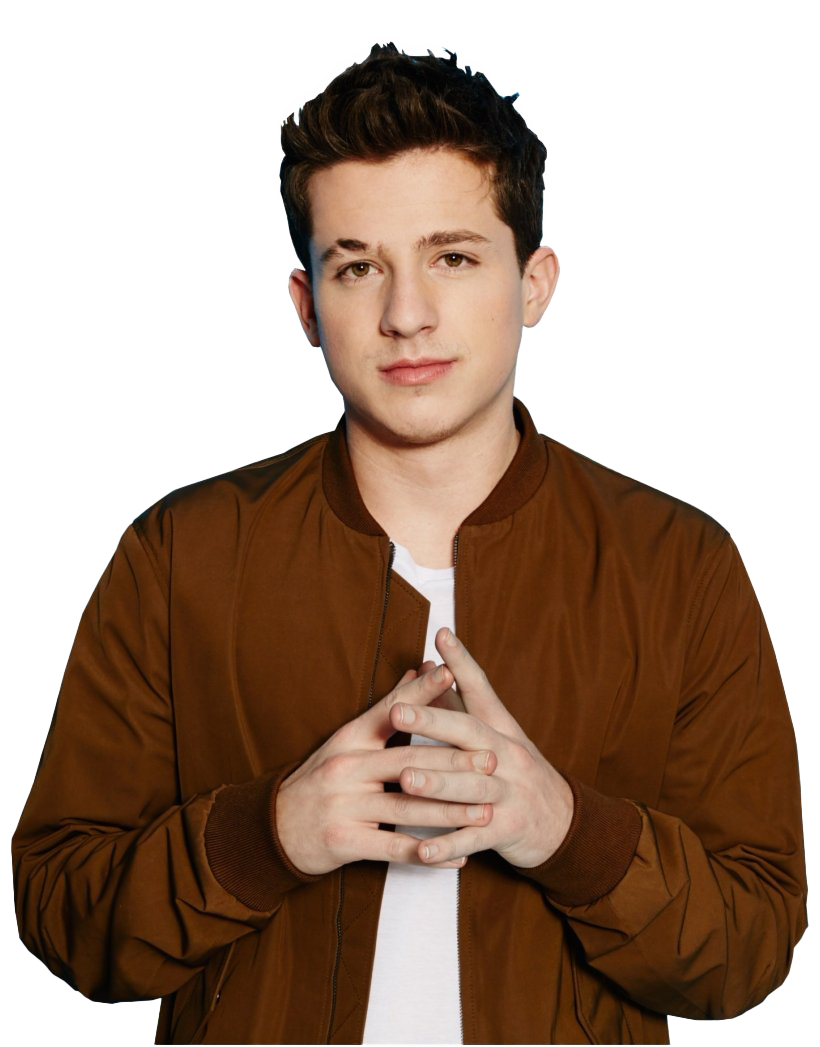 Charlie Puth Singer Png (lavender, maroon, white)