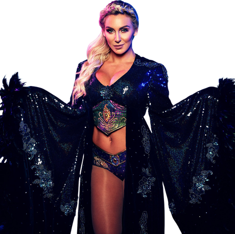 Charlotte Flair Transparent Png (black)