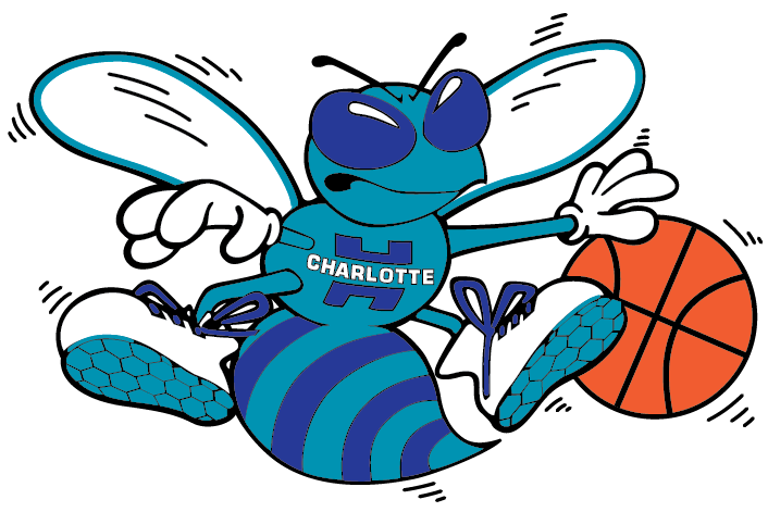 Charlotte Hornets Png Pic (white, indigo, chocolate, teal)